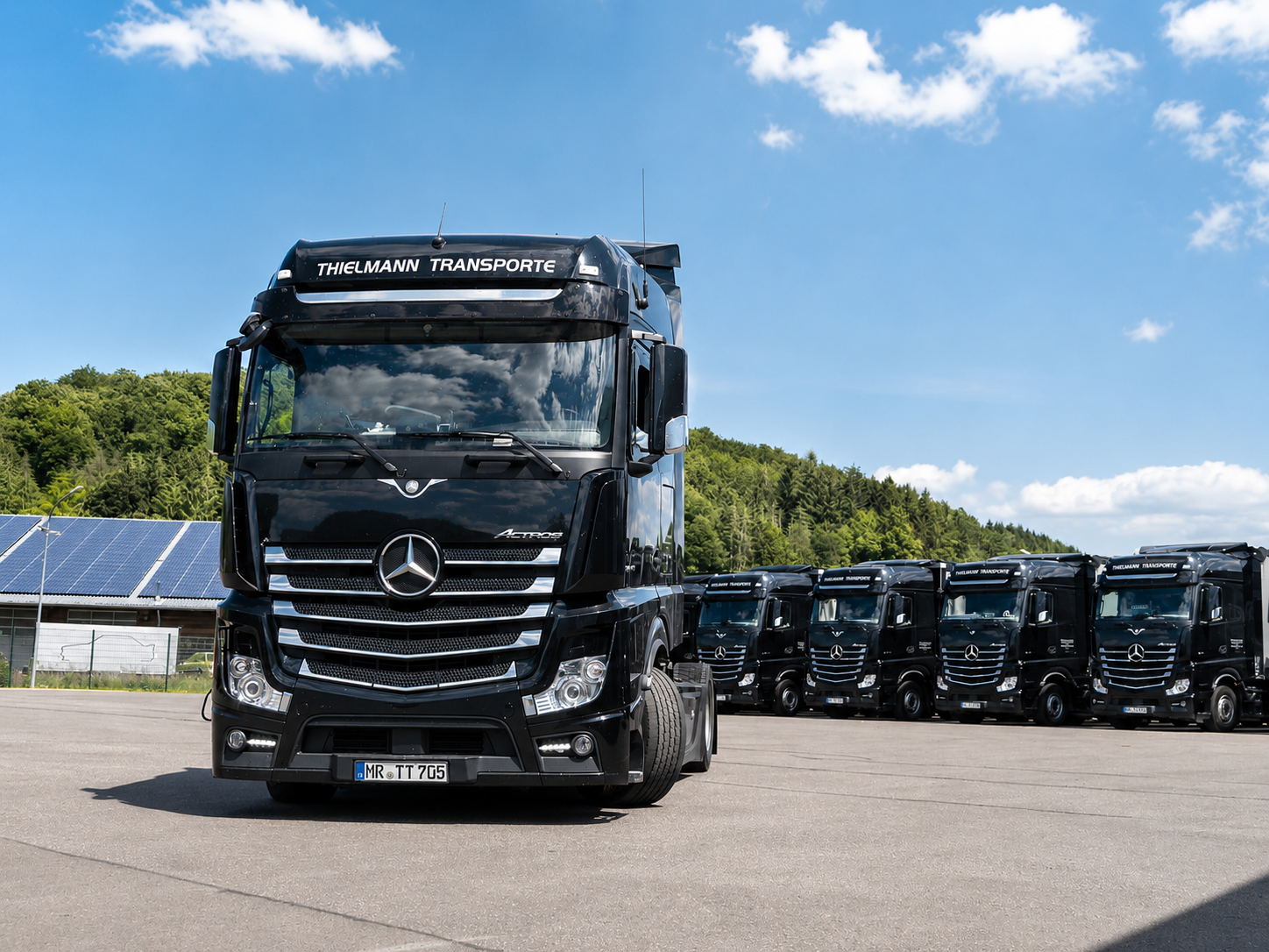 Fuhrpark von Thielmann Transporte
