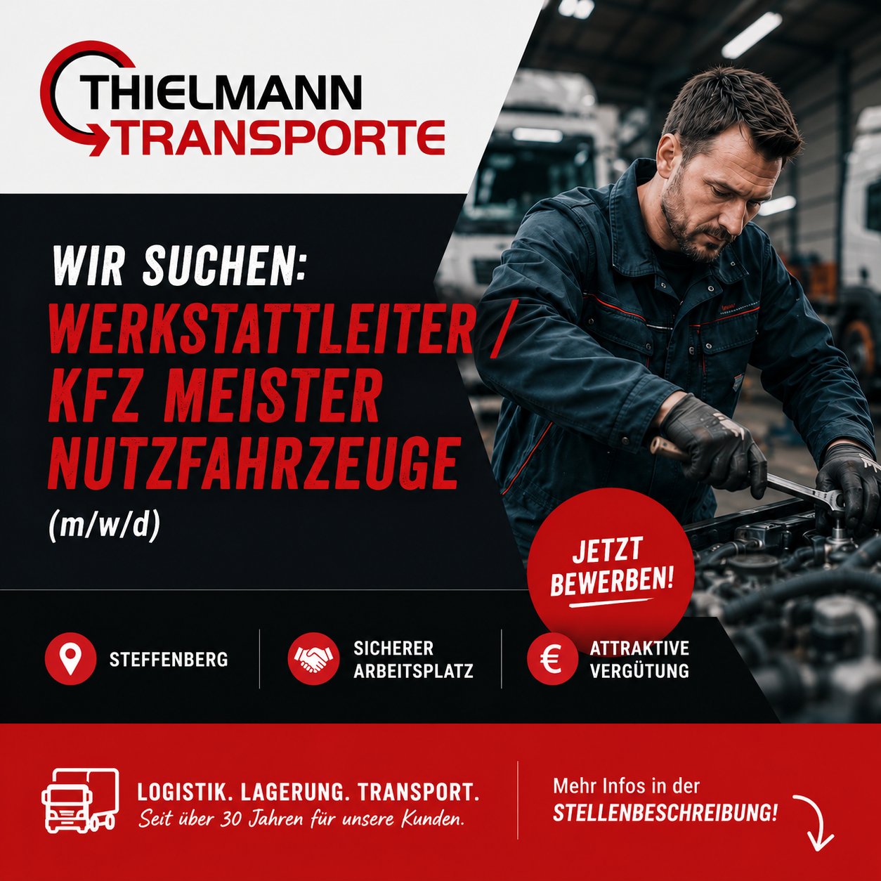 Stellenanzeige